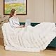 ORINOVA Kuscheldecke Flauschig Bubble Decke 150x200 cm Beige Sofadecke Plüschdecken Kunstfell Felldecke Kuschelig Warme Decke Wohndecke Fleecedecke Bett