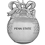 LXG Penn State University - Pewter Christmas Tree Ornament - Silver