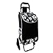 Produktbild HTL Shopping Carts Für Lebensmittel Mit Rädern Ältere Trolley Treppensteigen Supermarkt Trolley Wasserdichtes Oxford Cloth/B