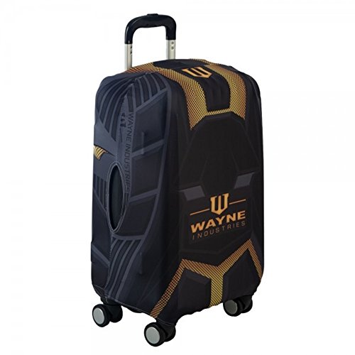 Super Heroes Travel Carry On Luggage Cover for Suitcase 18-22 inches (Batman Wayne)