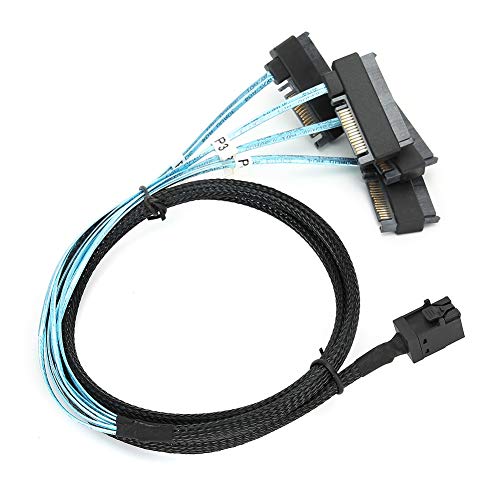 Cable Mini SAS de alto rendimiento para transmision de datos sin latencia en servidor