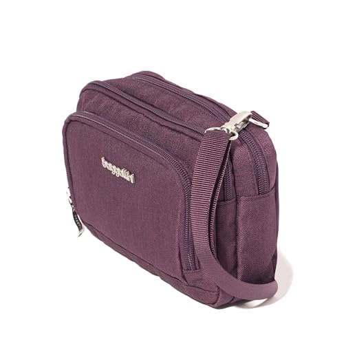 Image of Baggallini Triple Zip with Front Wallet /Trifecta RFID Wallet Crossbody