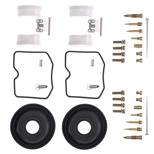 Diaphragme Flottant Moto Résout Fuite Carburateur pour Kawasaki EN500A Vulcan 500 Réparation 1993