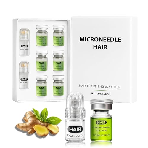 Hair Regrowth System, Hair Growth Treatment for Fuller & Thicker Looking Hair, Hair Growth Serum...