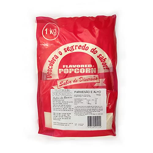 Tempero Para Pipoca Popcorn Parmesão e Alho 1Kg