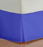 Zoom Collection Hotel Beddings 850-Thread-Count 100% Egyptian Cotton 1 Piece Bed Skirt With 35" Drop