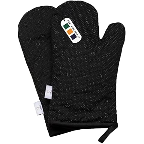 LAFFAIR Premium Non-Slip Silicone Oven Mitts Cover