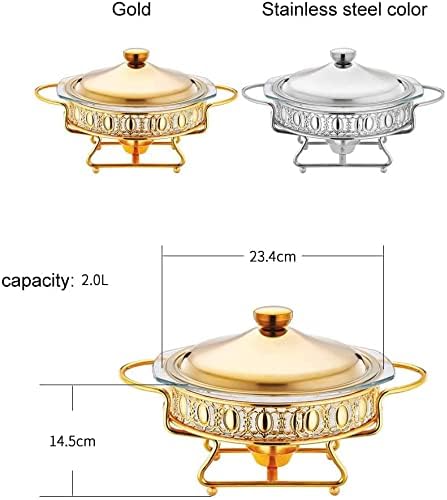Mantenedor Eléctrico de Buffet 2L, Olla Buffet, Set de Acero Inoxidable miniatura 2