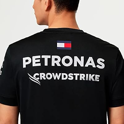 Mercedes AMG Petronas Formula One Team - Official Formula 1 Merchandise Collection - 2023 Team T-Shirt - Black - Men - Size: XL