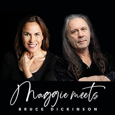 Maggie meets Bruce Dickinson