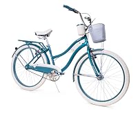 Huffy Deluxe Cruiser Damenfahrrad 26\ - Smaragdgrün, Grün