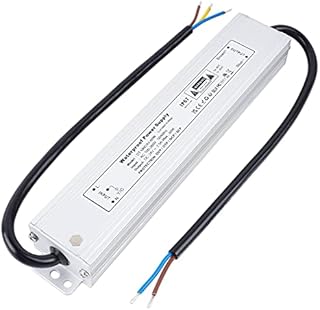 VARICART Outdoor IP67 Waterproof 24V LED Driver 60W 2.5A, Ultra Slim Constant Voltage LED Transformer Adaptor, AC to DC Low Voltage Switching Power Supply, for Garden LED Light Strip G4 MR16 Bulb