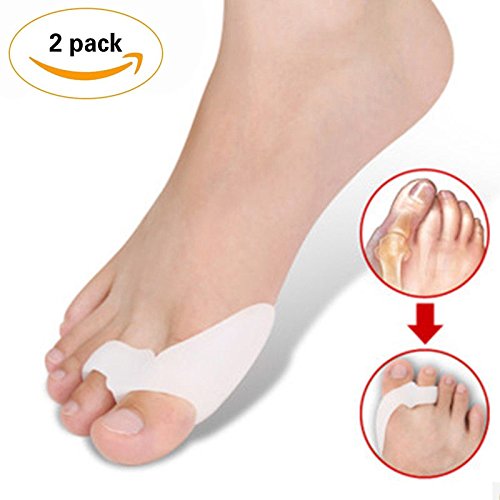 PrettyDate Bunion Corrector & Bunion Relief 2 Big Toe Protectors For Bunions Treatment Bunion Gel Toe Separators, Spacers, Straightener
