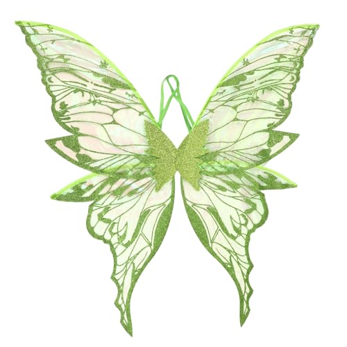Ailes d'ange brillantes Mikovivi grand format 75x80cm pour cosplay haut de gamme