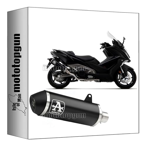 Pot echappement Arrow pour trajets urbains et routiers en Kymco AK 550 2026