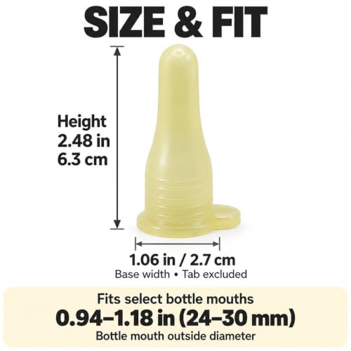 KTXM 6-Pack Goat Bottle Nipples & Lamb Nipples, Thicker Yellow Silicone by KTXM - Used condition - Image 4