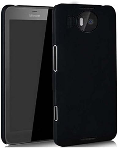 Lumia 950 XL Case ,Dretal@Premium Frosted Slim Hard Case cover for Microsoft Lumia 950 XL Smartphone (Hard-Black)