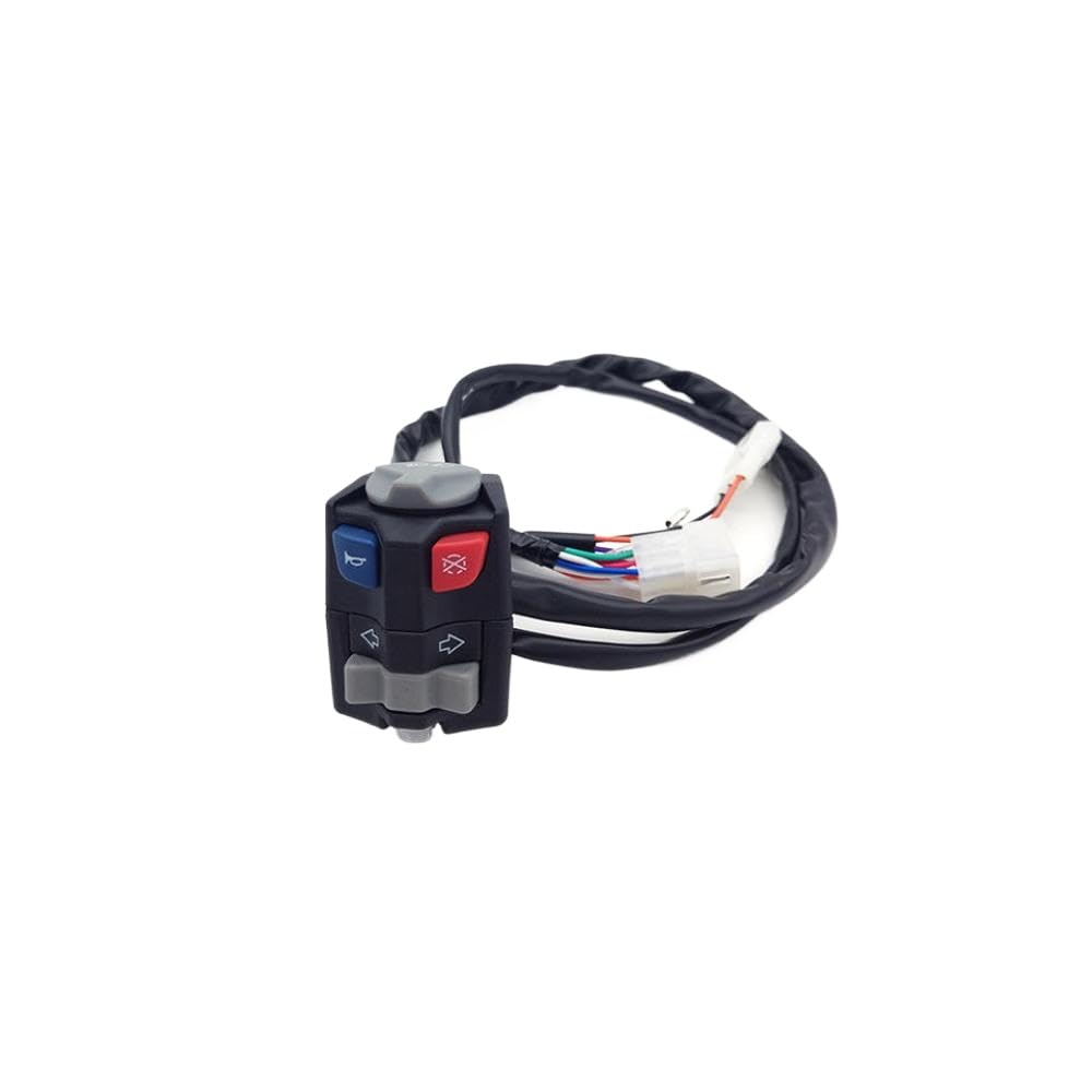 Handlebar ON Off Switch Combination for Motorcycle with Engine Stop Kill Headlight Beam Horn Turn Controls Compatible with XCW EXC Models