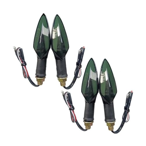 Clignotants de moto M10 ambre rouge Yamaha YZF R1 R6 FZ6 MT10 XJ6