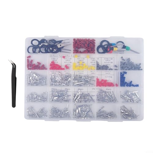 Kit de pines de conector de alta conductividad, terminales y juntas para electrónica de coche 4