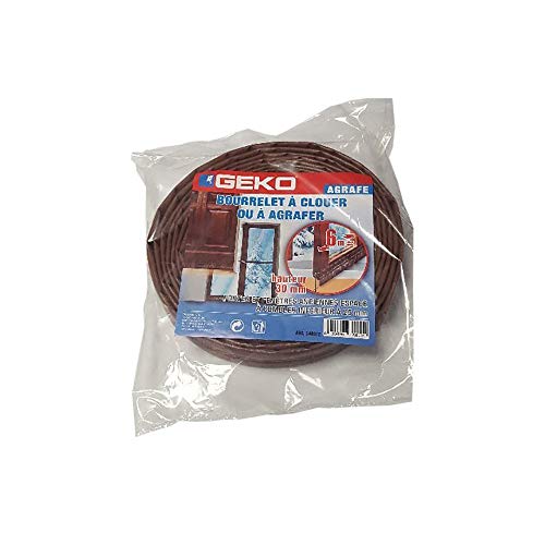 BOURRELET A CLOUER 30 MM X 6 M MARRON - GEKO