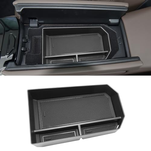 TTCR-II Compatible with 2024 2025 2026 BMW 5 Series i5 Center Console Organizer, for BMW 5 Series Console Organizer Tray G60 G61 G68, for 2024 2025 2026 i5 530i 540i xDrive Center Armrest Storage Box