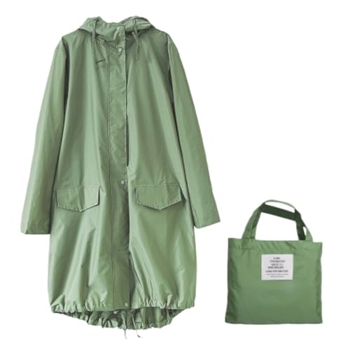 Poncho coupe-vent long respirant avec technologie de séchage rapide
