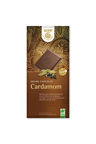 GEPA Bio Kardamom, 38% Cacao, 100 g Packung