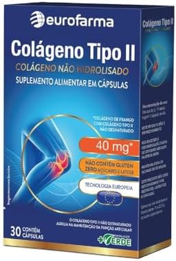 Colágeno Tipo II Eurofarma 30 Cápsulas