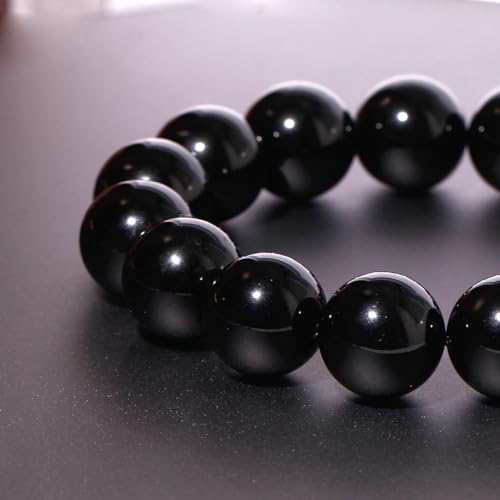 14mm Round Beads Stretch Bracelets for Men Women Gem Semi Precious Gemstone Beaded Bracelets 7 Inch Unisex Gifts3