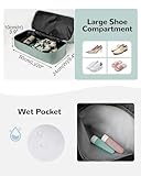 Outplea 50L Travel Duffel Bag Women, Weekend Overnight Holdall Bag with Toiletry Pouch, Maternity Hospital Bags, Blue - Image 3