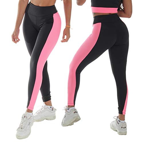 2 Calças Legging Bicolor Click