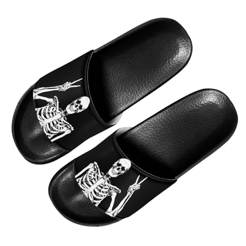 Men's Casual Sandal Slip on Shower Shoes Non-slip Outdoor Indoor Slippers Slide for Men Size 5-14