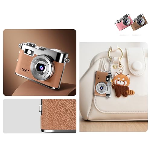 Caméra vidéo pour création de contenu au design rétro ultra léger avec collier - 3