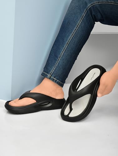 Image of HEALTH FIT Extra Soft Premium Slippers with Soft Acupressure Comfortable & Light Weight Stylish & Anti-Skid Classic Ultra Soft Casual Waterproof & Everyday Flip Flops HF147