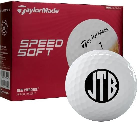 Taylormade SpeedSoft Monogrammed Golf Balls