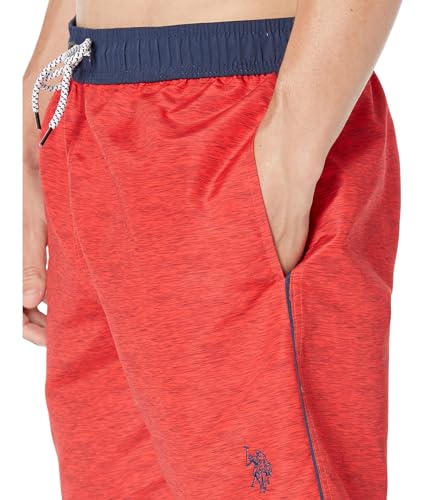 U.S. POLO ASSN. USPA Contrast Waistband Swim Shorts3