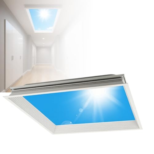 Plafonnier smart blue sky 60x60cm LED dimmable - 2