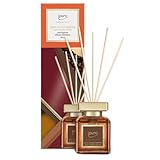 ipuro - beruhigender ipuro sensual layering Raumduft mit Duftstäbchen - angenehmer Raumerfrischer mit feinen Mandel Noten - stilvoller Lufterfrischer Wohnung für ein puristisches Dufterlebnis 100 ml