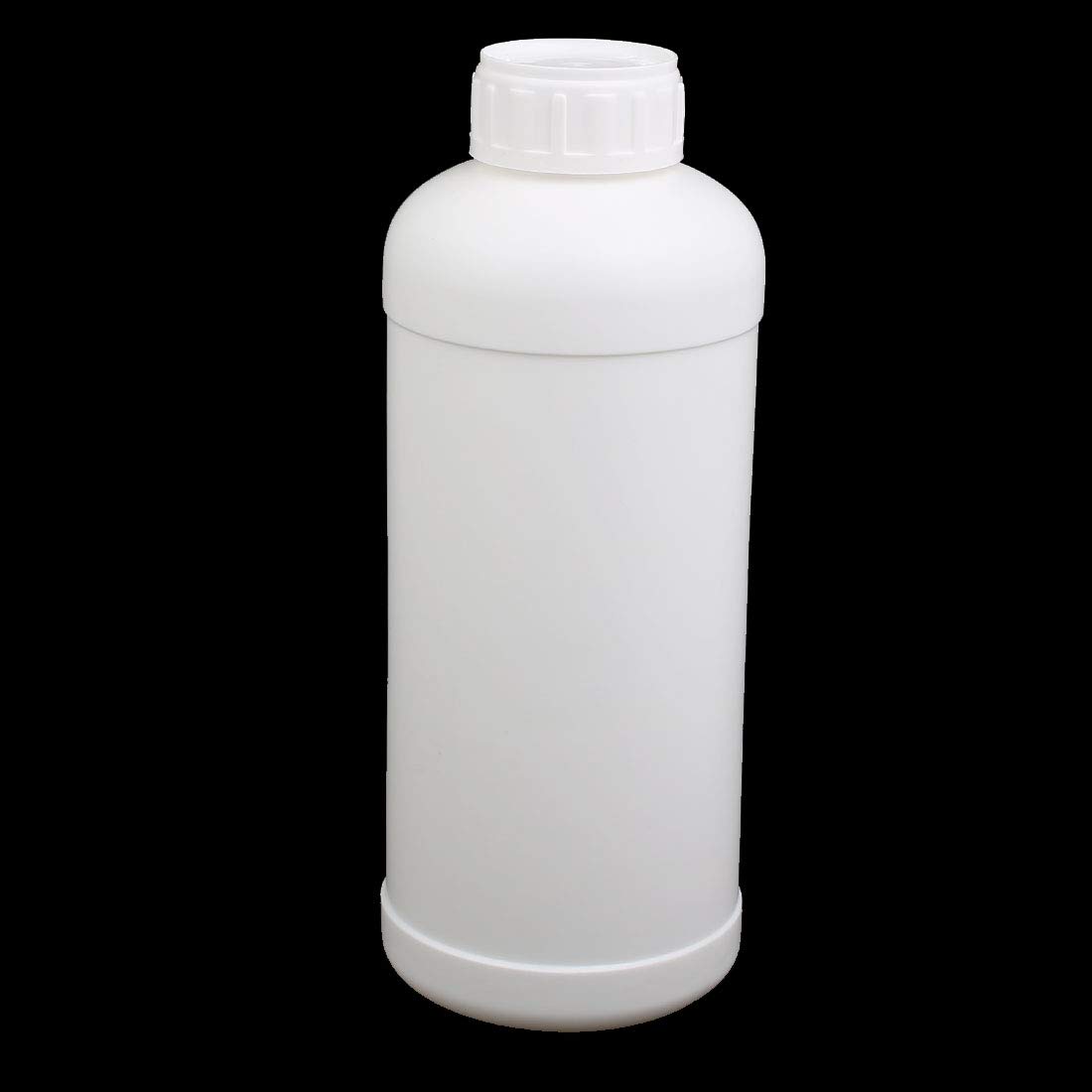 Aexit 5Pcs 34oz gauge HDPE Plastic White Refillable Narrow Mouth Liquid Powder Storage Bottle Container