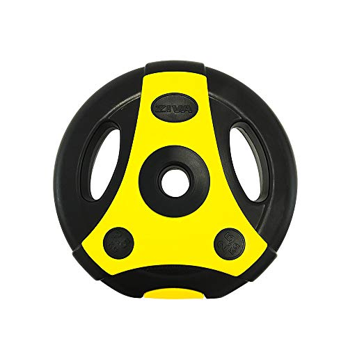 Anilha Standard 2,5kg Amarelo - Ziva