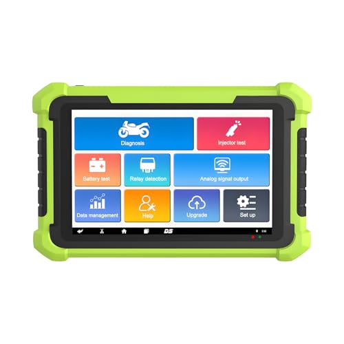 M400 Intelligent Motorcycle Diagnostic Scanner, 8-Inch Touchscreen, ABS System Test