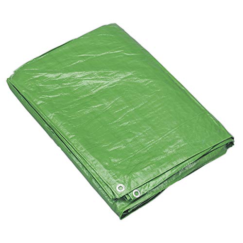 Sealey Tarp1216G Tarpaulin 3.66 X 4.88Mtr Green