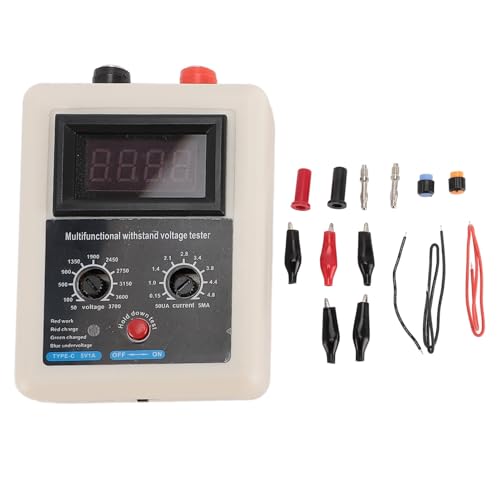 Zunate Tester Napinania Holding 50-3700 V, Dioda Tranzystorowa IGBT, Tester Triode MOS Pojemności Napięcia, z Cyfrowym Panelem Wyświetlania (niebieskie światło)