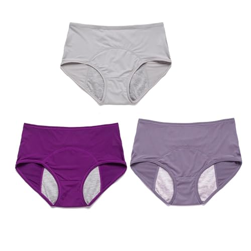 Ropa interior a prueba de fugas para mujeres que sufren pérdidas de orina lavable