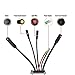 SPYMINNPOO DC 36V/48V 25A Controller Electric Brushless Motor Speed Controller with Light Line Riding