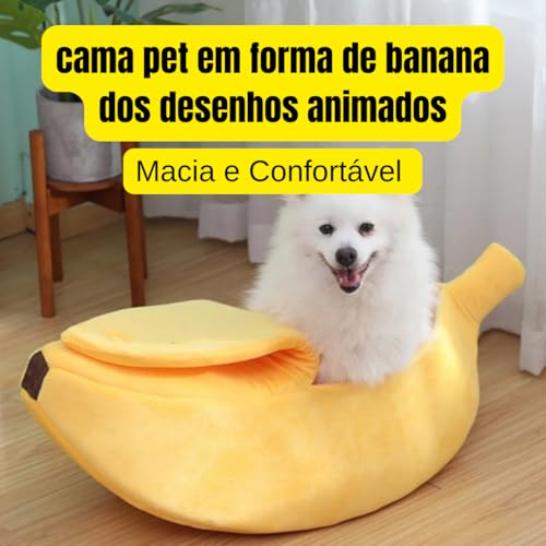 Cama De Banana Portátil Para Animais Pequenos De Estimação Kidino Cama Pet Para Gato Ou Cães Durável