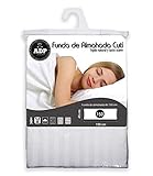 ALL DECORE PLAZA HOME S.L. ADP HOME QUALITY PRODUCT SELECTION Funda de Almohada Cutí con Cremallera, Medida 45 x 150 cm