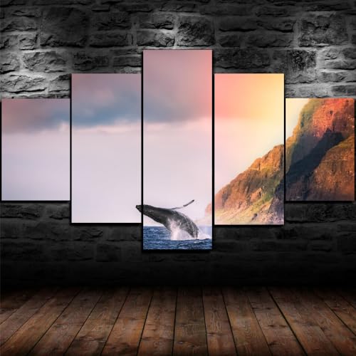 Tableaux Nature et Plage HD - Photographie Artistique sur Toile avec Cadre 100x55cm