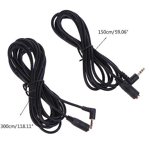 Cable adaptador 2.5mm macho a hembra con ángulo miniatura 4
